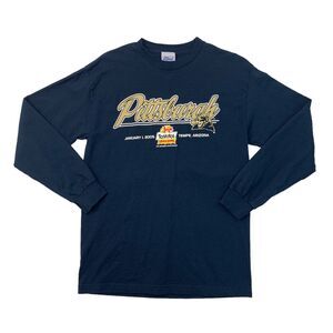 Vintage Pittsburgh Panthers Shirt Mens M Medium Tostitos Fiesta Bowl Tee 2005